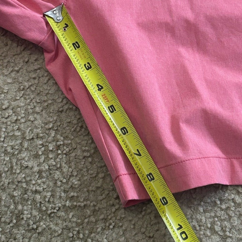 Vineyard Vines Breaker 9” Shorts Performance Golf Pink Coral Men’s Size 40 - Picture 7 of 9